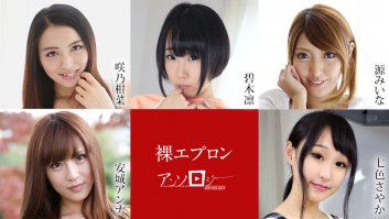 Naked apron anthology -  Kanna Sakuno, Rin Aoki, Miina Minamoto, Anna Anjo, Sayaka Nanairo (040722-001)